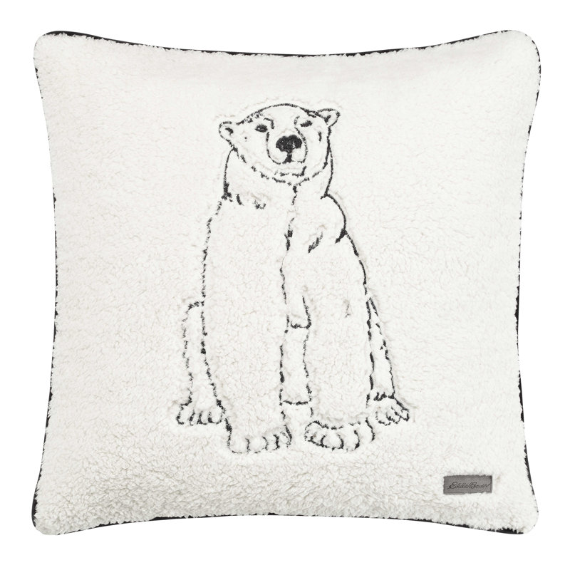 Eddie Bauer Cozy Polar Bear Throw Pillow Reviews Wayfair Canada